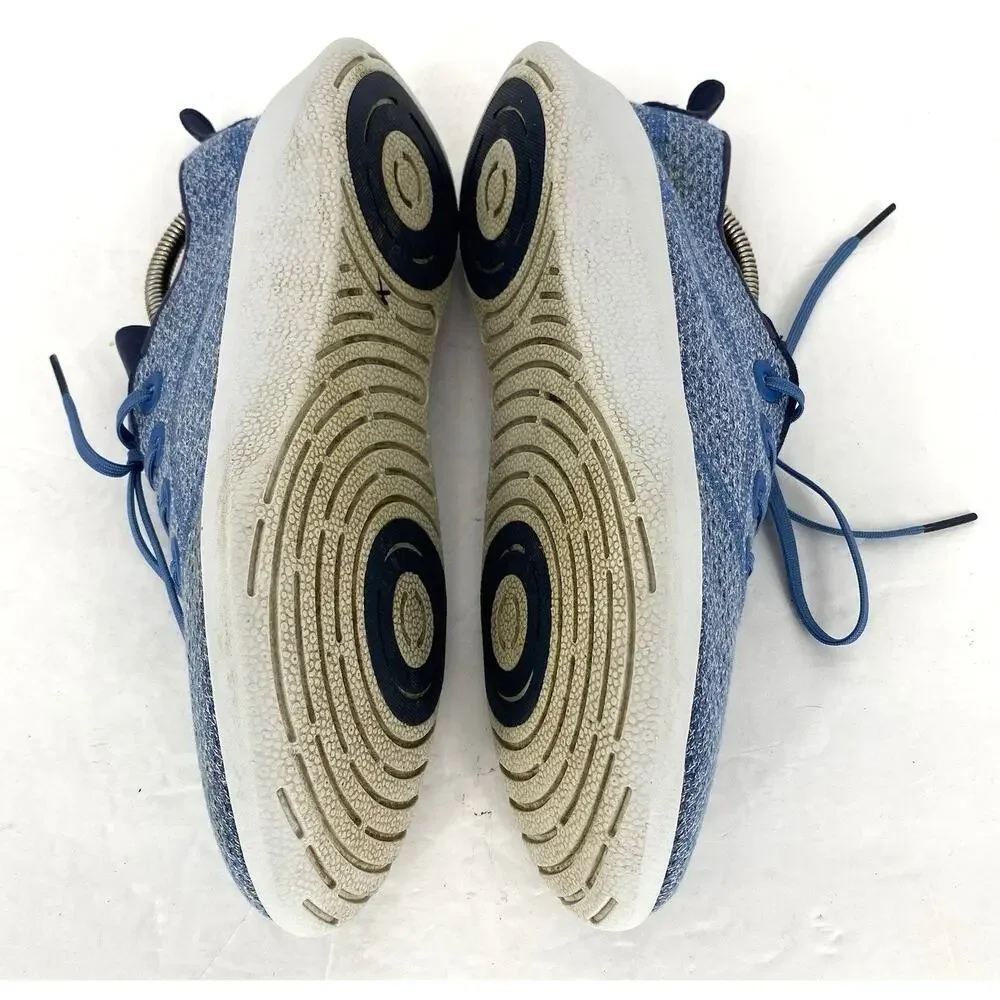 Allbirds SuperLight Tree Runners Womens 11 Blue Knit Running Shoes Sneaker